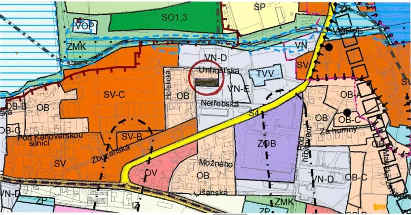 Prodej pozemku pro bydlení, Praha - Ruzyně, Unhošťská, 1119 m2