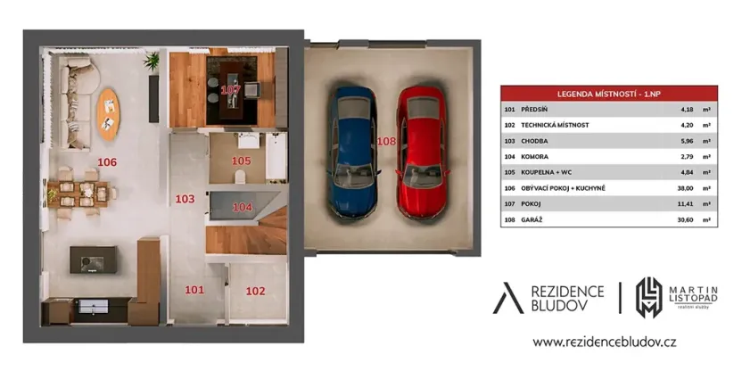 Prodej rodinného domu, Bludov, Za školou, 147 m2