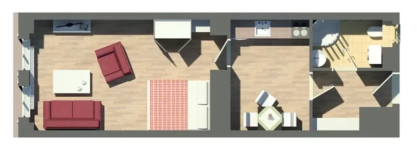 Pronájem bytu 1+1, Praha - Vinohrady, Máchova, 40 m2