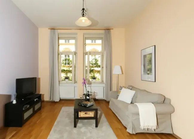 Pronájem bytu 2+kk, Praha - Vinohrady, Moravská, 53 m2