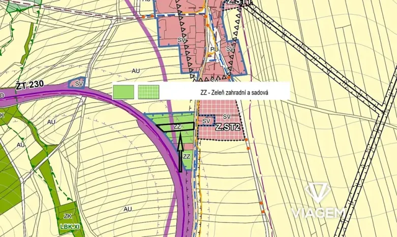 Prodej podílu zahrady, Golčův Jeníkov, 465 m2