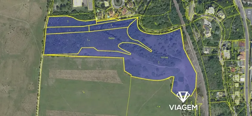 Prodej podílu pole, Praha - Radlice, 2545 m2