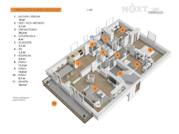 Prodej rodinného domu, Libeř, 425 m2