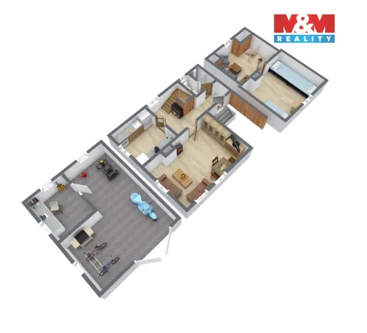 Prodej chaty, Kalek - Načetín, 70 m2