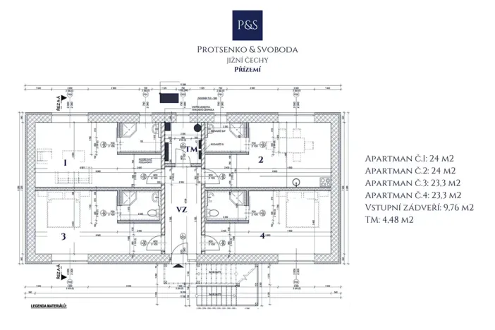 Prodej činžovního domu, Frymburk, 218 m2
