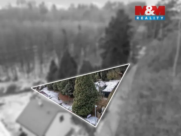 Prodej zahrady, Praha, K dobré vodě, 595 m2