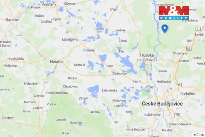 Prodej chalupy, Hluboká nad Vltavou - Poněšice, 127 m2