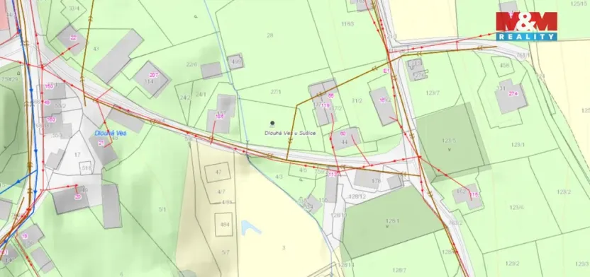 Prodej pozemku pro bydlení, Dlouhá Ves, 737 m2