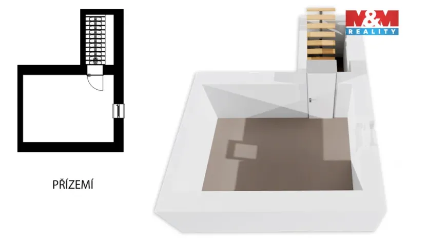 Prodej rodinného domu, Slaný - Kvíc, K. Kernera, 93 m2