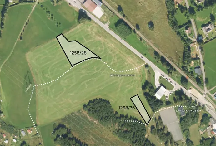 Prodej komerčního pozemku, Borová, 4941 m2