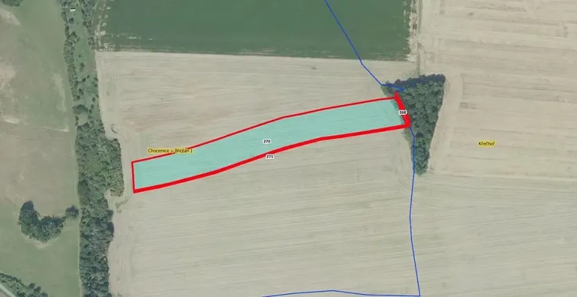 Prodej pole, Břežany I, 17419 m2