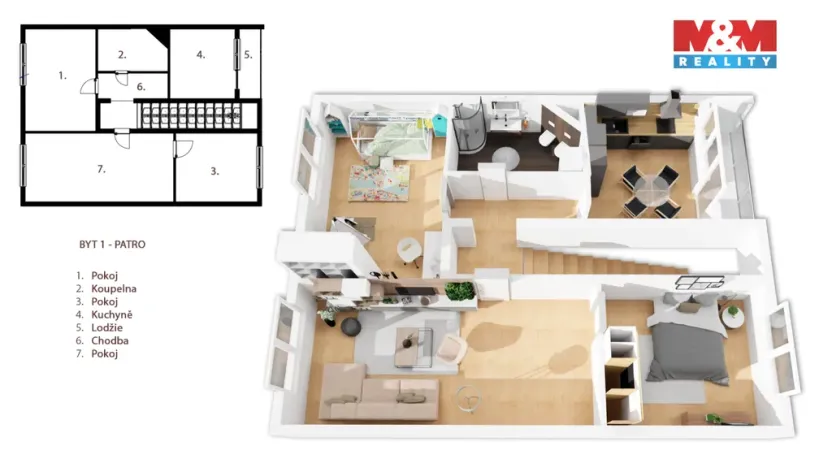 Prodej rodinného domu, Praha - Hlubočepy, Švábova, 176 m2