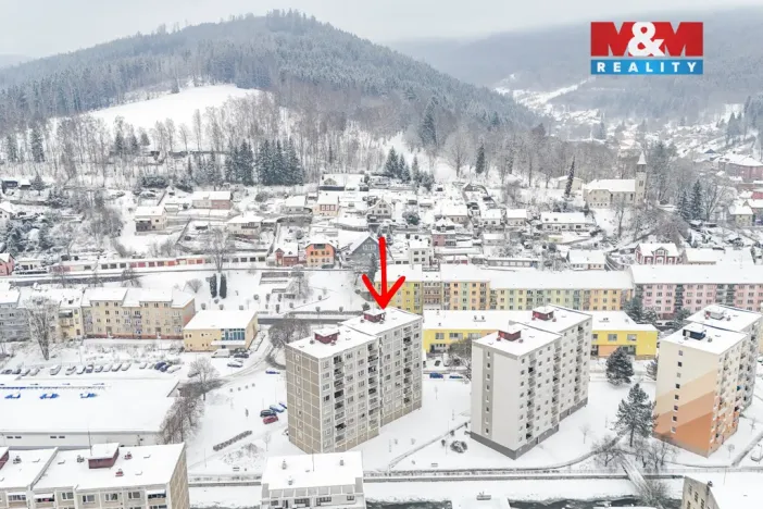 Prodej bytu 2+1, Kraslice, Hradební, 64 m2