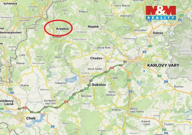 Prodej bytu 2+1, Kraslice, Hradební, 64 m2