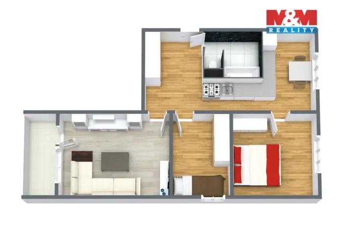 Prodej bytu 3+1, Sokolov, Seifertova, 68 m2