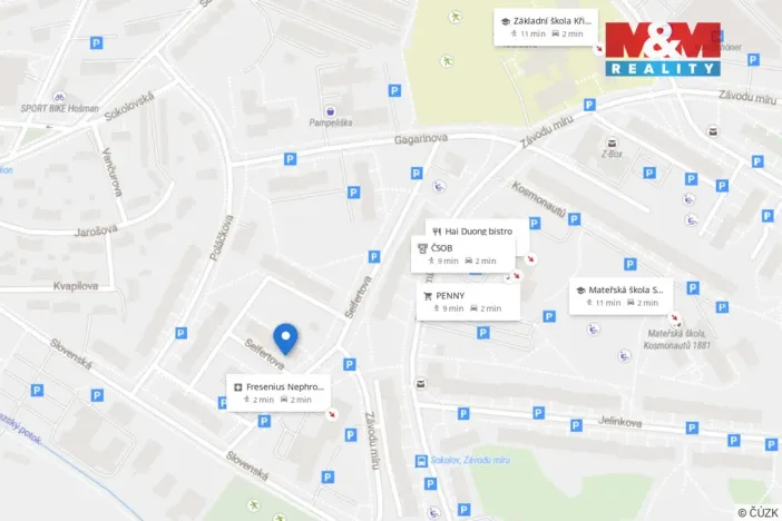 Prodej bytu 3+1, Sokolov, Seifertova, 68 m2