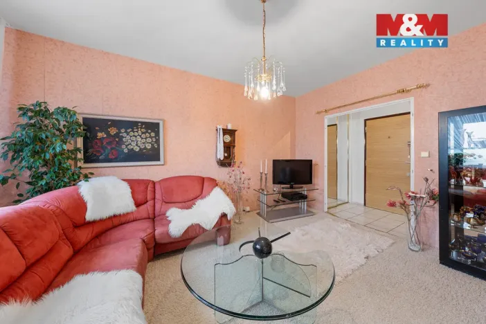 Prodej bytu 3+1, Ústí nad Labem - Mojžíř, Peškova, 66 m2