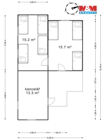 Prodej skladu, Lysá nad Labem, Průmyslová, 317 m2