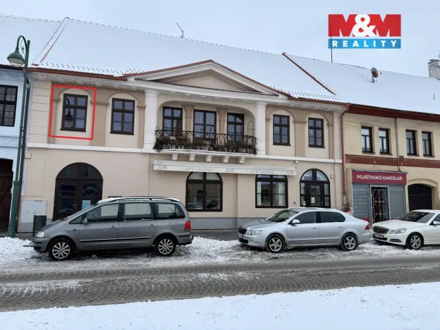 Pronájem bytu 1+1, Blatná, náměstí Míru, 55 m2