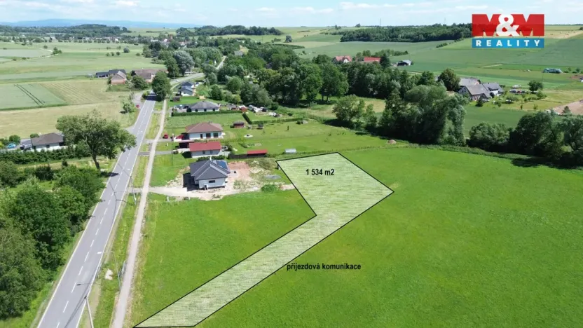 Prodej pozemku pro bydlení, Vlčkovice v Podkrkonoší - Dolní Vlčkovice, 1534 m2
