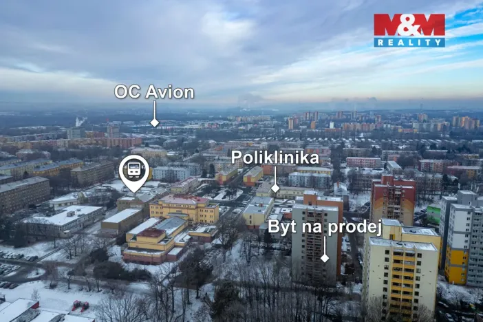 Prodej bytu 3+1, Ostrava - Zábřeh, Čujkovova, 63 m2