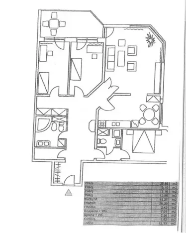 Pronájem bytu 4+1, Praha - Stodůlky, Volutová, 124 m2