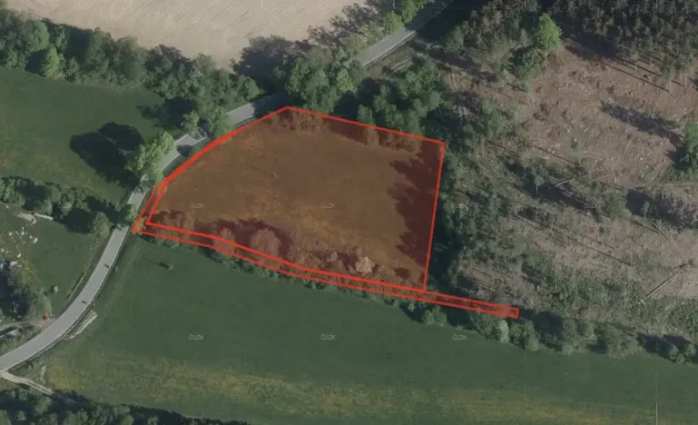 Prodej pole, Počátky, 9483 m2