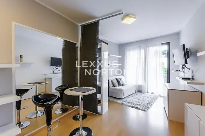 Pronájem bytu 1+kk, Praha - Smíchov, Jeřabinová, 33 m2