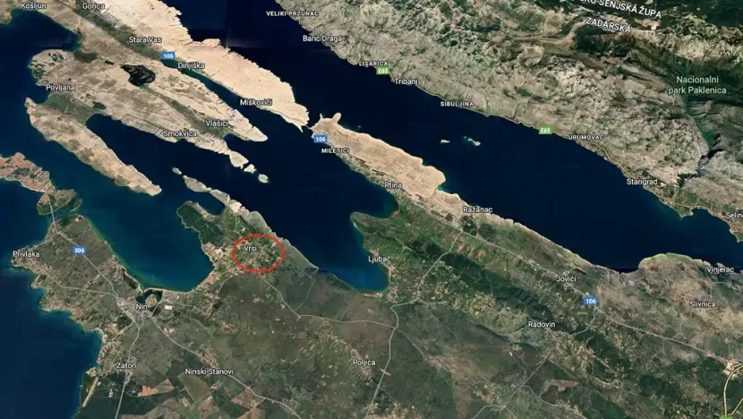 Prodej pozemku pro bydlení, Vrsi, Chorvatsko, 500 m2