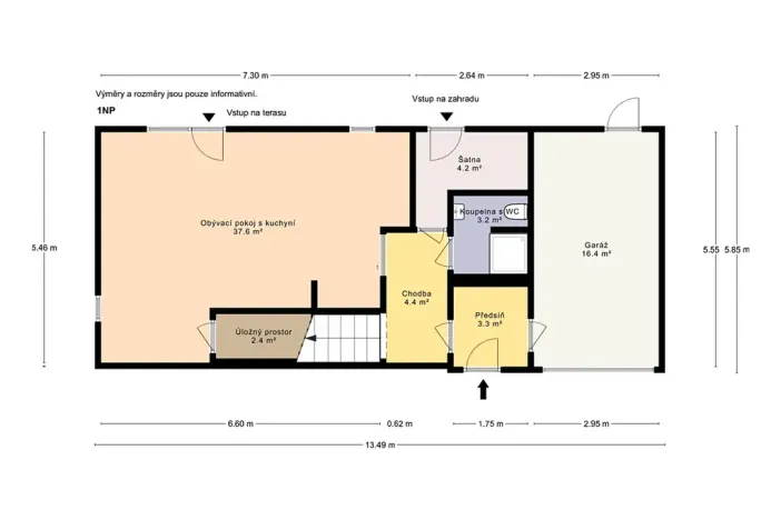 Prodej rodinného domu, Praha - Kolovraty, Lolkova, 159 m2