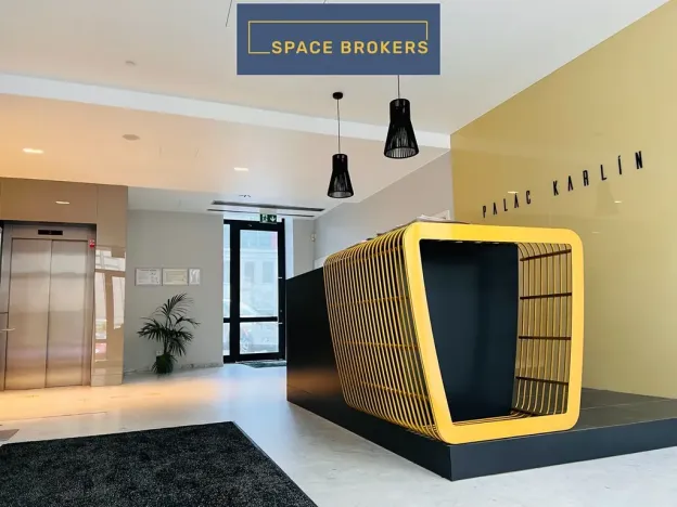 Pronájem kanceláře, Praha, Křižíkova, 1080 m2