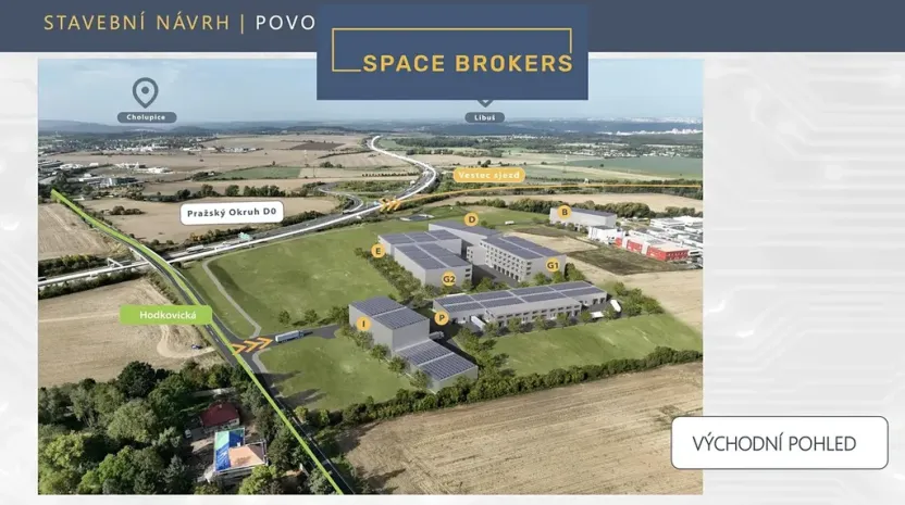 Prodej komerčního pozemku, Vestec, Hodkovická, 7264 m2