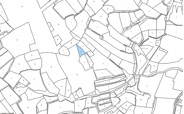 Dražba pozemku, Zálezly, 1482 m2