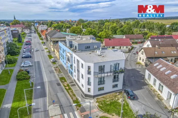 Pronájem bytu 1+kk, Nýřany, Benešova třída, 34 m2