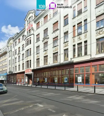 Pronájem kanceláře, Praha - Nové Město, Spálená, 977 m2