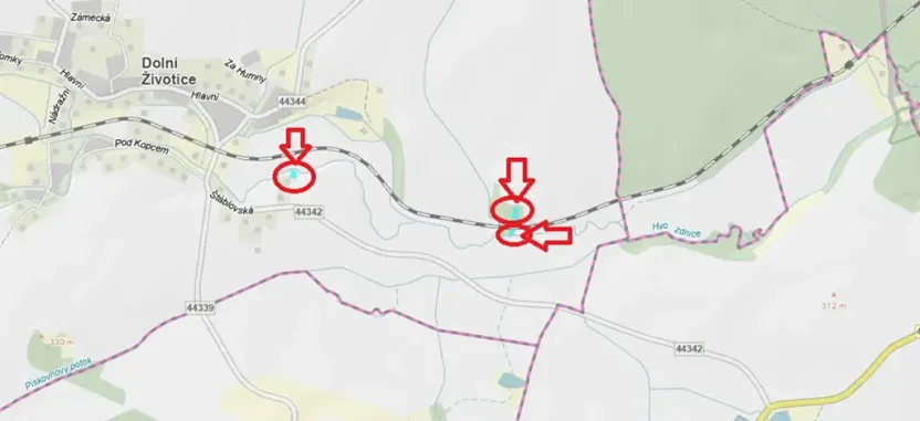 Prodej lesa, Dolní Životice, 2675 m2
