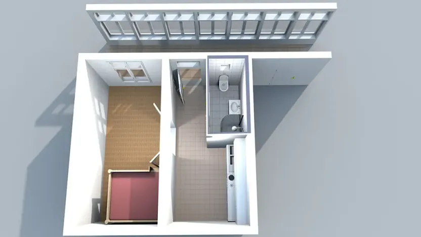 Pronájem bytu 1+kk, Praha - Nové Město, Na bojišti, 36 m2