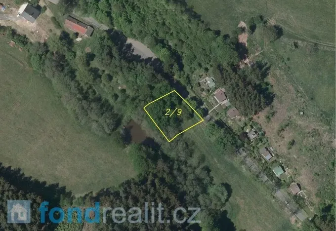 Prodej pozemku, Stará Paka, 1210 m2