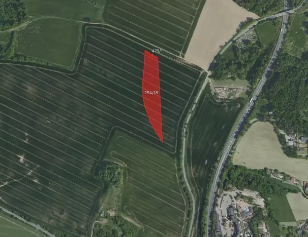 Prodej pole, Senohraby, 9297 m2