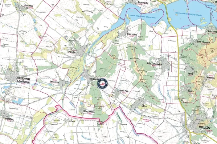 Prodej pole, Novosedly, 3161 m2