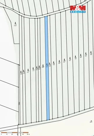 Prodej lesa, Roštění, 947 m2