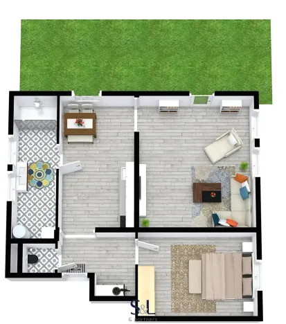 Pronájem bytu 2+1, Ralsko, 60 m2