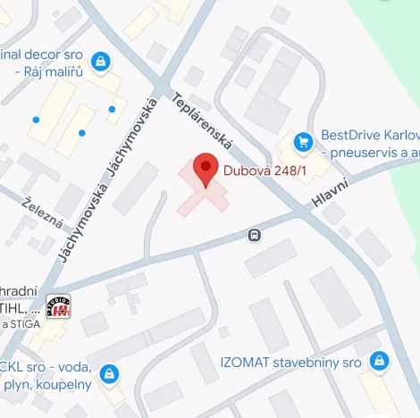 Pronájem pozemku, Karlovy Vary, Dubová, 13 m2