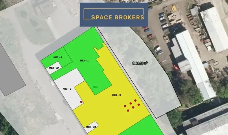 Pronájem komerčního pozemku, Pardubice, 6824 m2