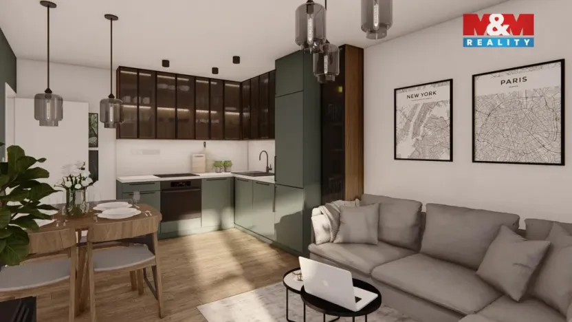 Prodej bytu 3+kk, Ostrava - Poruba, Opavská, 51 m2