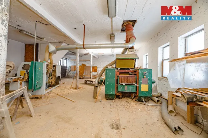 Pronájem výrobních prostor, Rychnov nad Kněžnou - Dlouhá Ves, 450 m2
