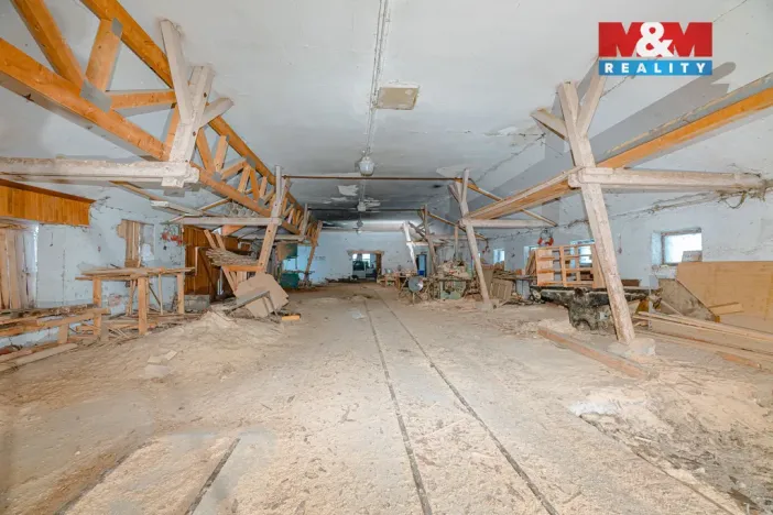 Pronájem výrobních prostor, Rychnov nad Kněžnou - Dlouhá Ves, 450 m2