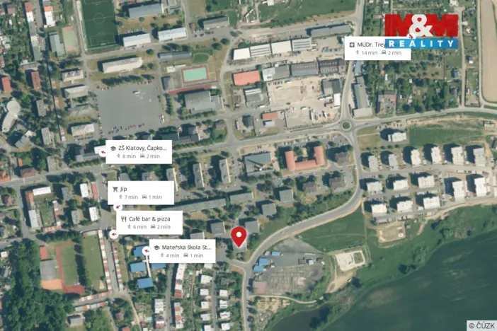 Pronájem bytu 1+kk, Klatovy - Klatovy IV, Suvorovova, 31 m2