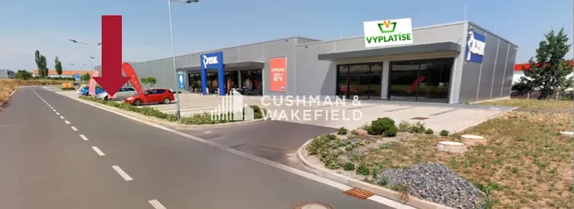 Pronájem obchodního prostoru, Vestec, Vídeňská, 380 m2