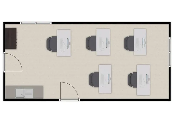 Pronájem kanceláře, Brno - Židenice, Kosmákova, 38 m2